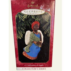 Hallmark Keepsake Ornament A Celebration Of Angels Series Kwanzaa Angel 1997